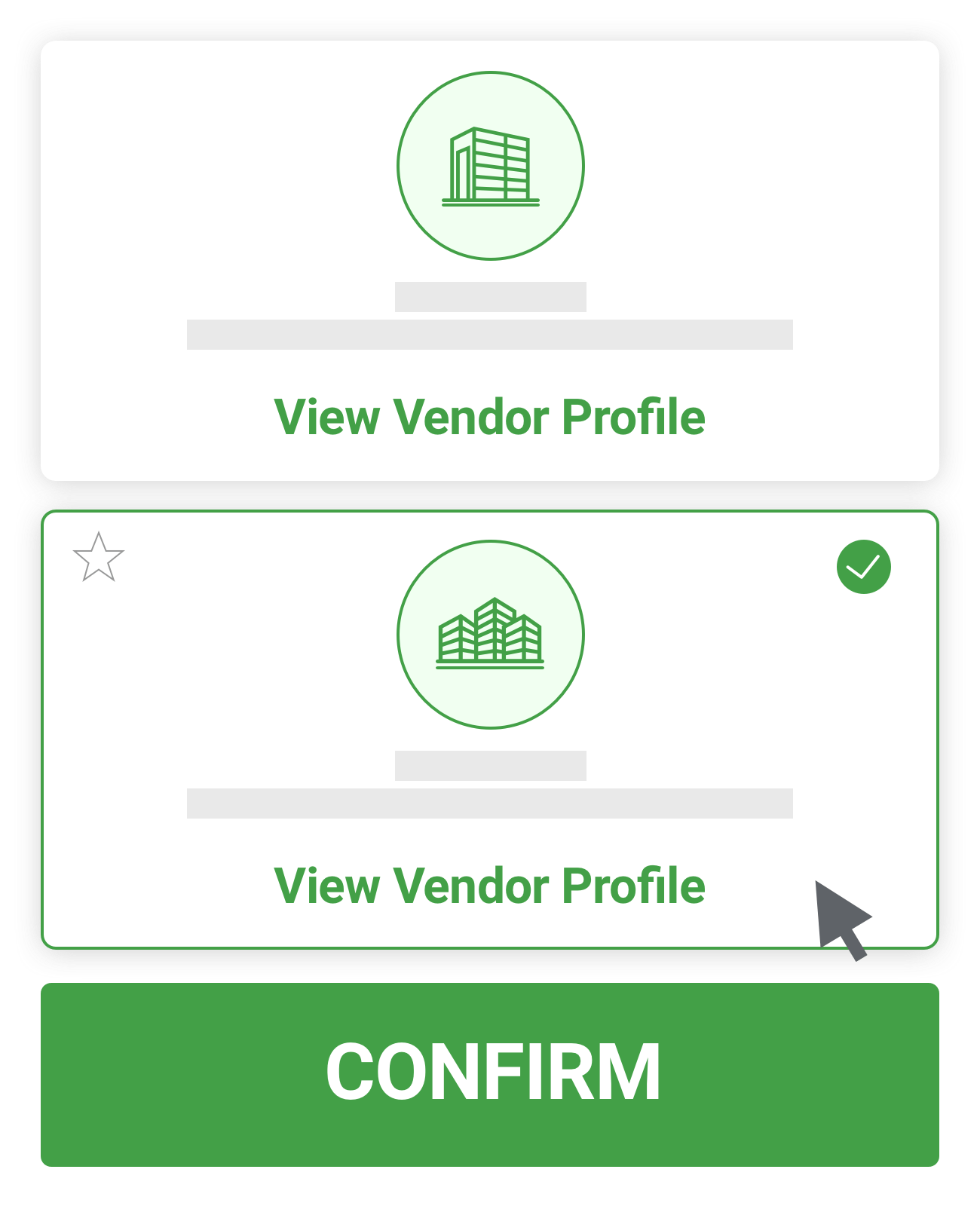 Ventract allows contractors to claim their Vendor profiles